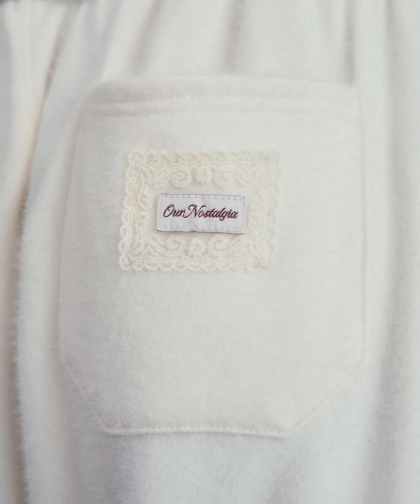 Aueonoseuteljia Snowy Button Jogger Pants_Ivory(O25-Pt17)