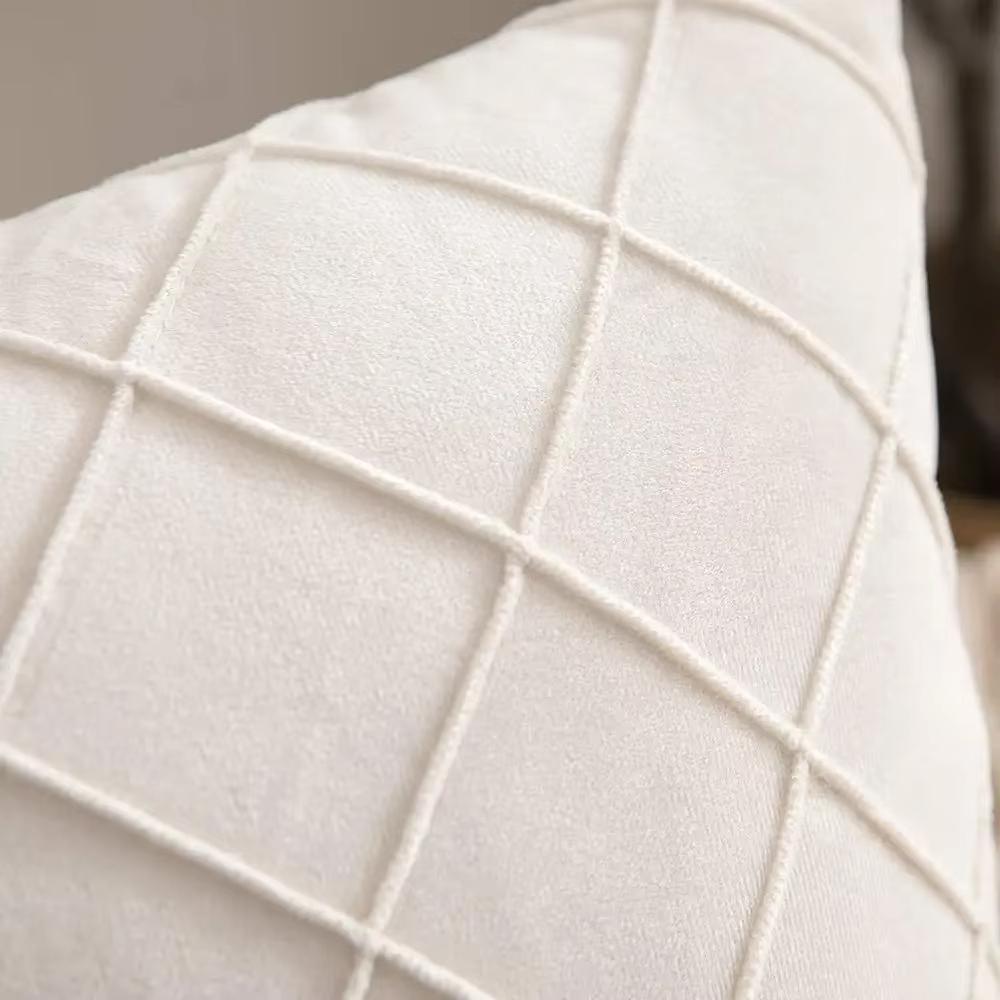 1pc Plaid Velvet Cushion Cover 45*45 30*50 Decorative Pillowcase Super Soft Design Throw Pillow Cover Home Decor Pillow Case