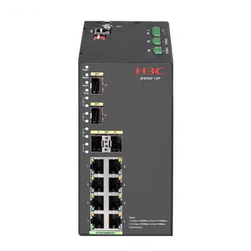 H3C IE4300-12P-H1 Industrial Managed Ethernet Switch