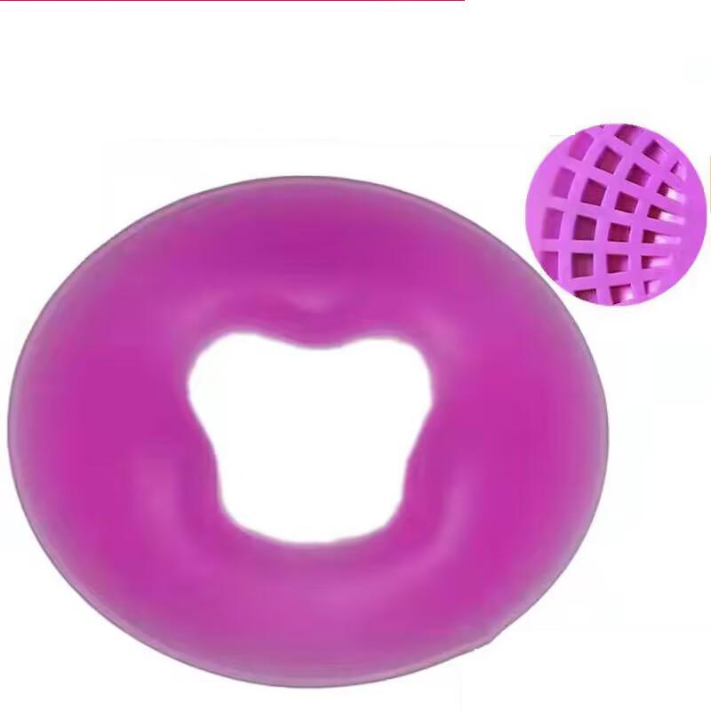 Soft Massage Face Relax Silicone Relax Head Cradle Washable Relax Headrest Beauty Salon Face Cushion for SPA Hotel Women