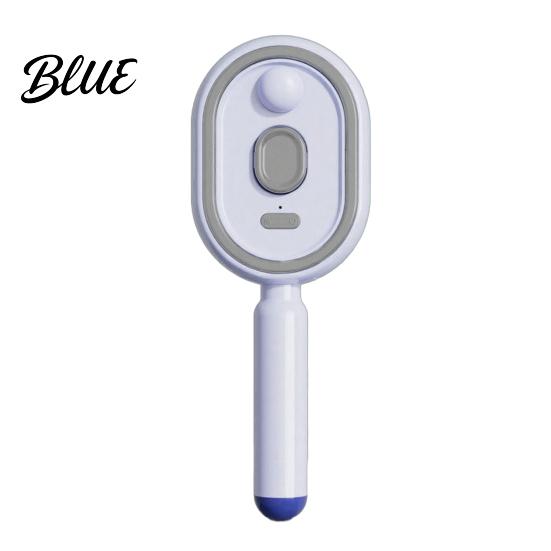 Detangling Hair Brush Electric Steam with Water Spray Reduce Frizz Anti-Static Misting Hairbrush Portable Travel Cordless Fluffy Short