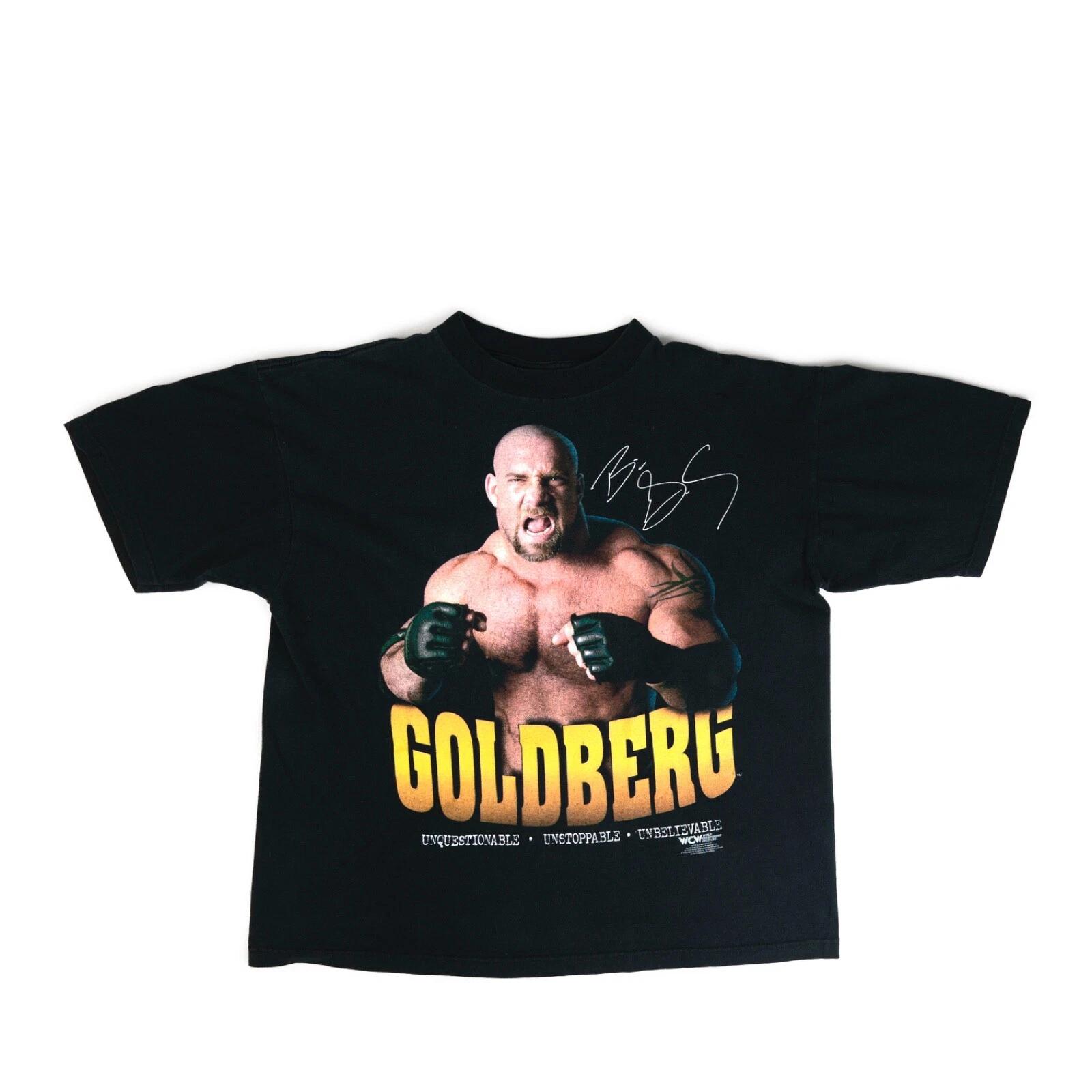 Винтажная футболка WCW Голдберга 1998 года XL
