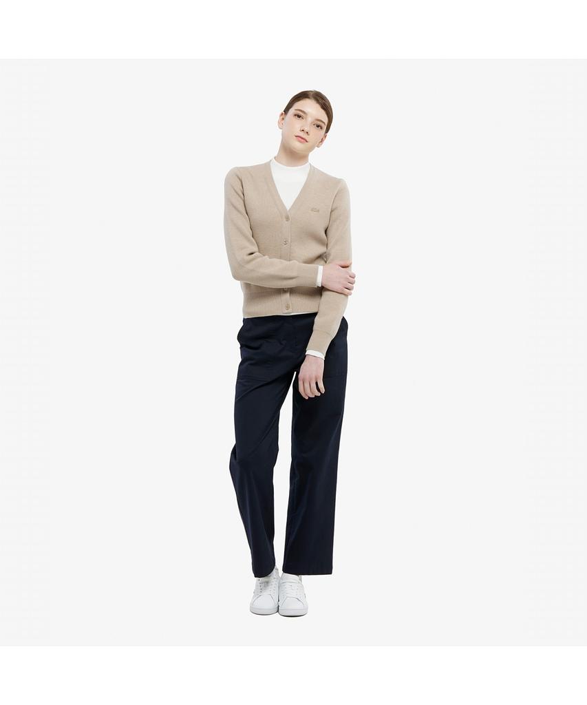 LACOSTE Women'S Straight Fw Chino Crop Pants Hf572E-55N 166