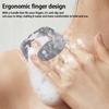 Exfoliating Body Scrub Brush Back Cleaning Brush With Hook Hole Silicone Brush