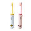 Student Toothbrush with Dust-Proof Storage Bristle Sensitive Gums Tube Soft Compact Portable Travel Toothbrush