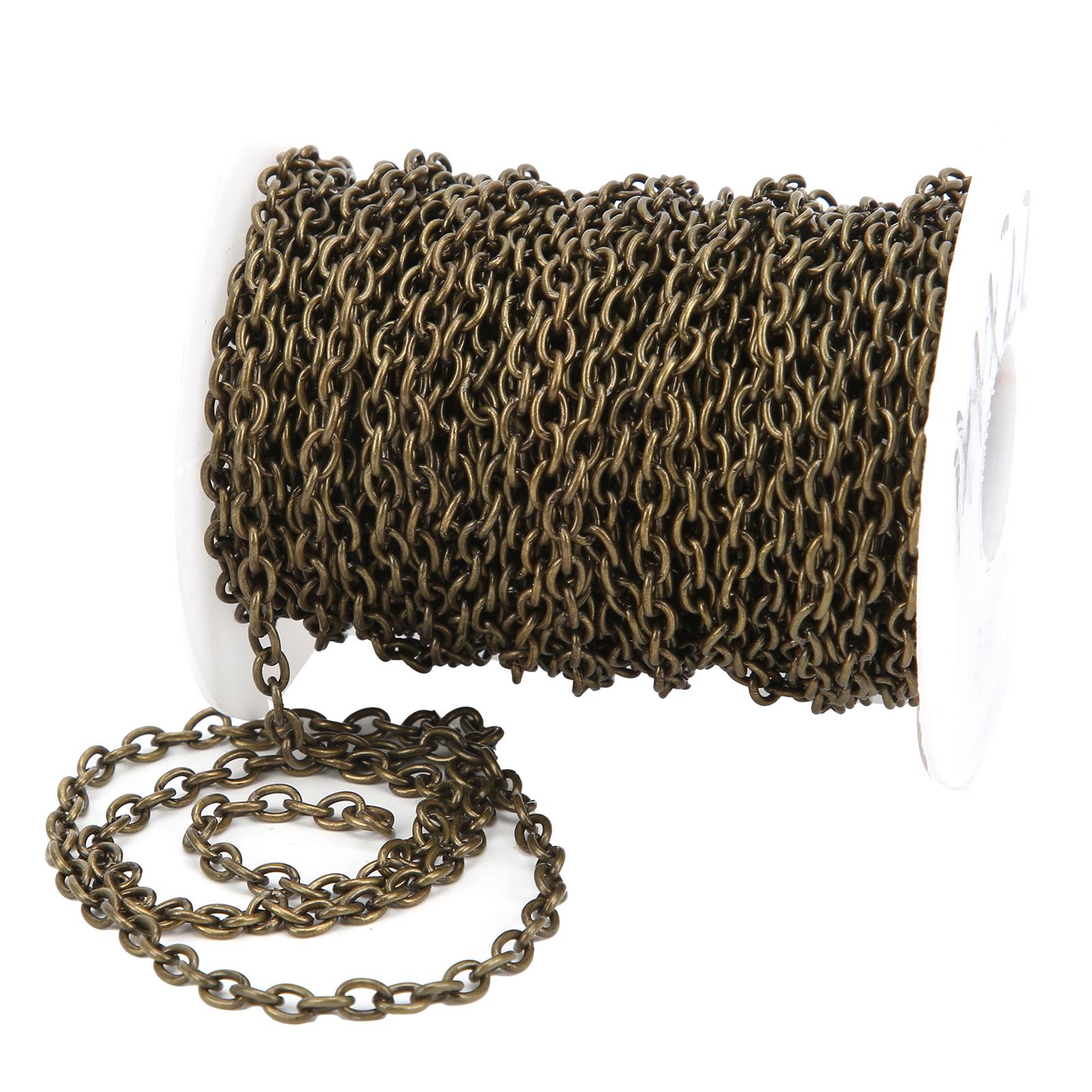 

Цепочка Крафт Простая 10 метров Тонкий Шнурок Аксессуары Украшения для DIY Ювелирных Изделий Браслет Ожерелье