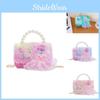 Trendy Mini Pearl Handbag For Children Chic Shoulder Bag With Breathable Material