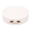 Wall Mount Cup Holder Space Saving Spill Proof Foldable Cup Holder with Adhesive Patch for Cups Mugs Bottles White