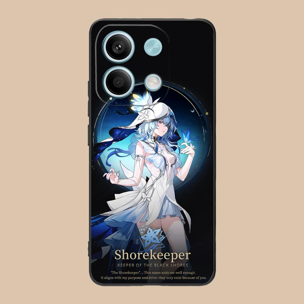 Wuthering Waves Shorekeeper Phone Case for POCO M7 M6 M5 M4 M3 X7 X6 X5 X4 X3 Pro GT 5G Colour Printing Cover Luxury Cellphones