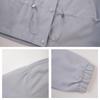 Women's Stand-Collar Drawstring Waist Multi-purpose Jacket