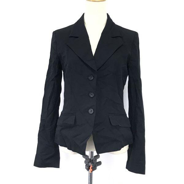 

Б/У/Сделано в Японии JON WEISER NEW YORK Приталенный пиджак Женский M Черный