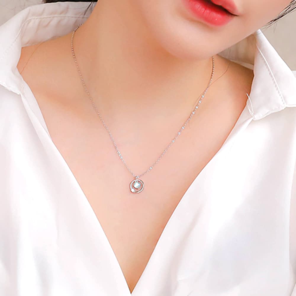 [Shine] Jordyn 925 Silver Necklace