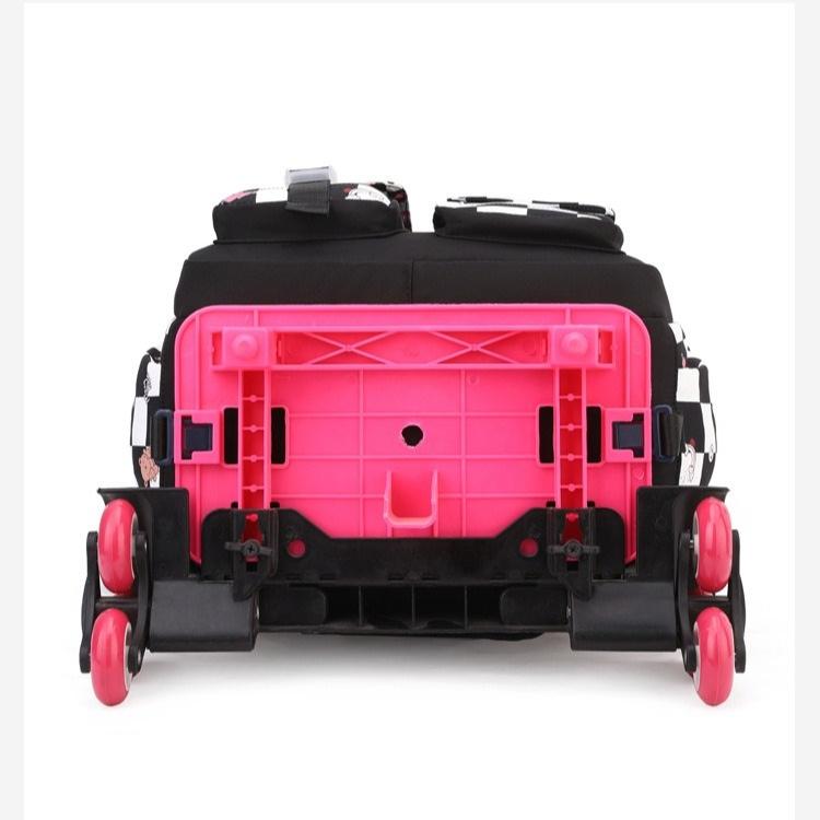 School Bag Roller Student Backpack 6 Wheels (31*16*46CM)ZRY5156