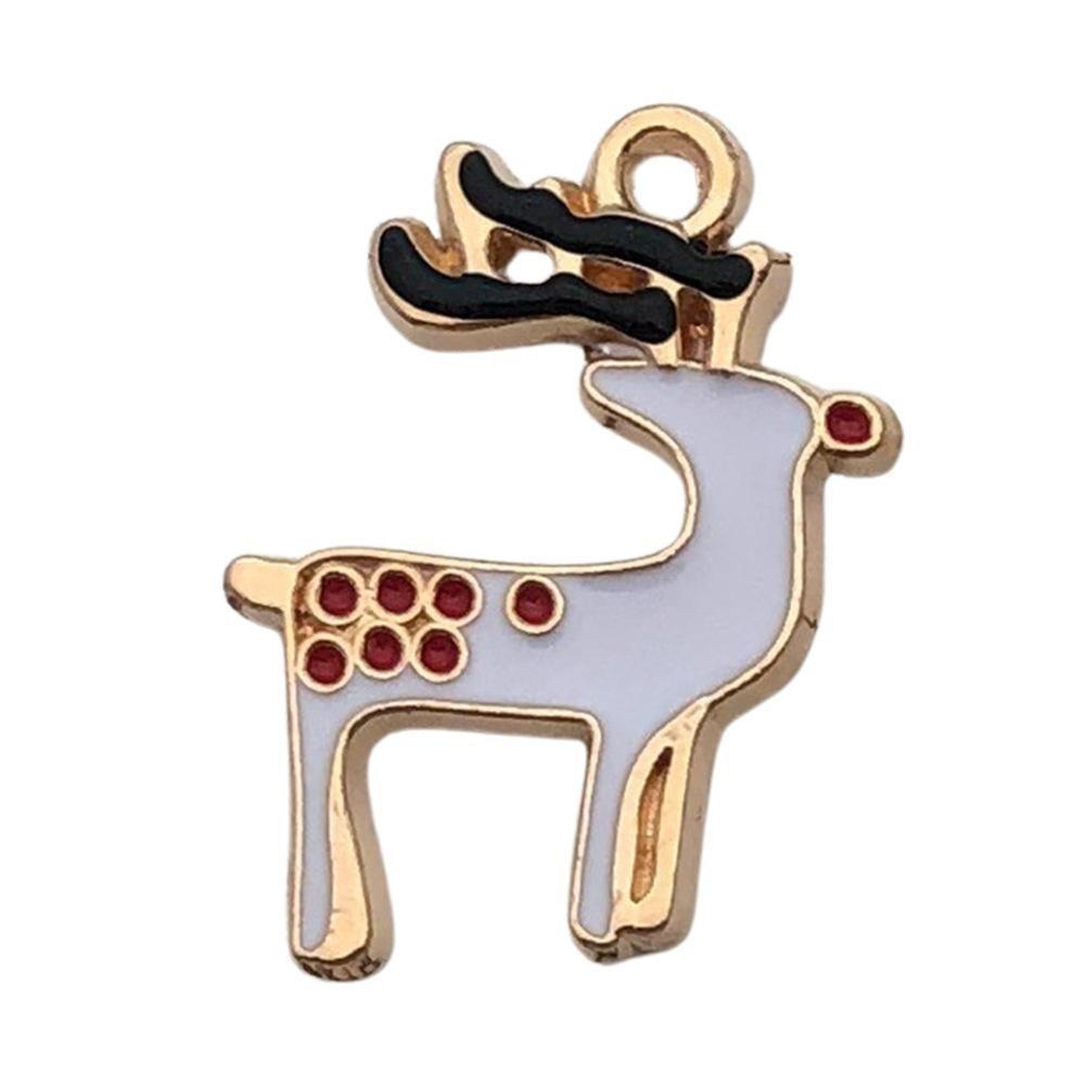 140 Kinds Of Christmas Drips Santa Claus Snowman Snowflake Deer Earrings Bracelet Pendant Diy Jewelry Accessories