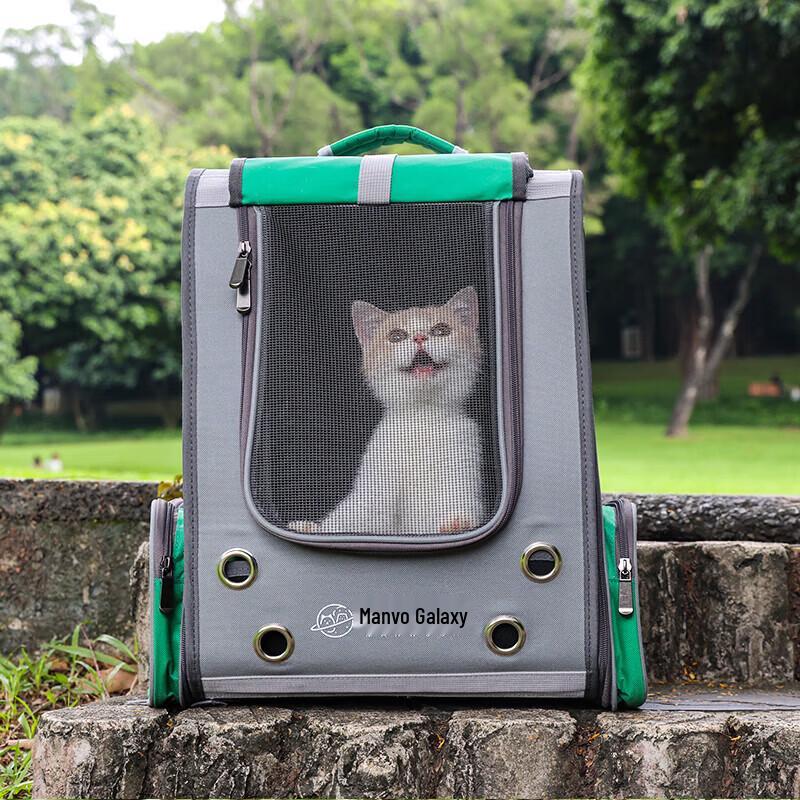 MANWOGA Side-Opening Pet Travel Backpack