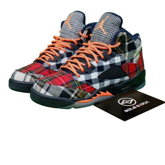 Air Jordan 5 Retro GS Plaid FD4814-008