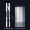 0.8mm Paint Marker Permanent Marker Graffiti Metalic Marker Pens Gold Silver White Pen Writting Drawing Art Supplies