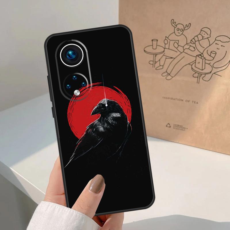 Crow Raven Dark Skull For Honor Magic 7 Lite 5 6 8 Pro Case For Honor 400 200 90 70 50 X8c X8b X9a X9b X9c X9d Win