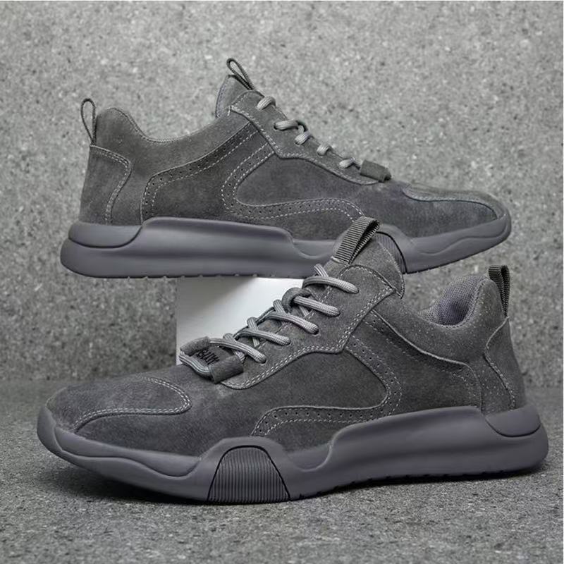 

Martin boots fashion retro trend low top comfortable soft sole breathable outdoor sports and leisure shoes men 39 серый