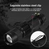 Lanterna LED UV 365/395nm Mini Lanterna Ultravioleta Portátil À Prova D'Água Zoomable Luz Violeta Detector de Escorpião de Urina de Animal de Estimação Lâmpada UV