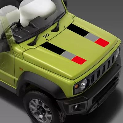 Car Engine Hood Stickers For SUZUKI JIMNY SIERRA JB74W JDM Waterproof Auto Vinyl Decal Car Body Styling Decoration Accessories