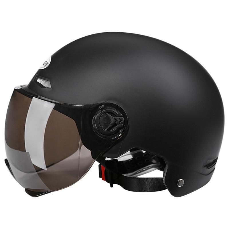 Universal Electric Vehicle Half Helmet for Men & Women - All-Season, Enterprise Standard, Free Home Shipping