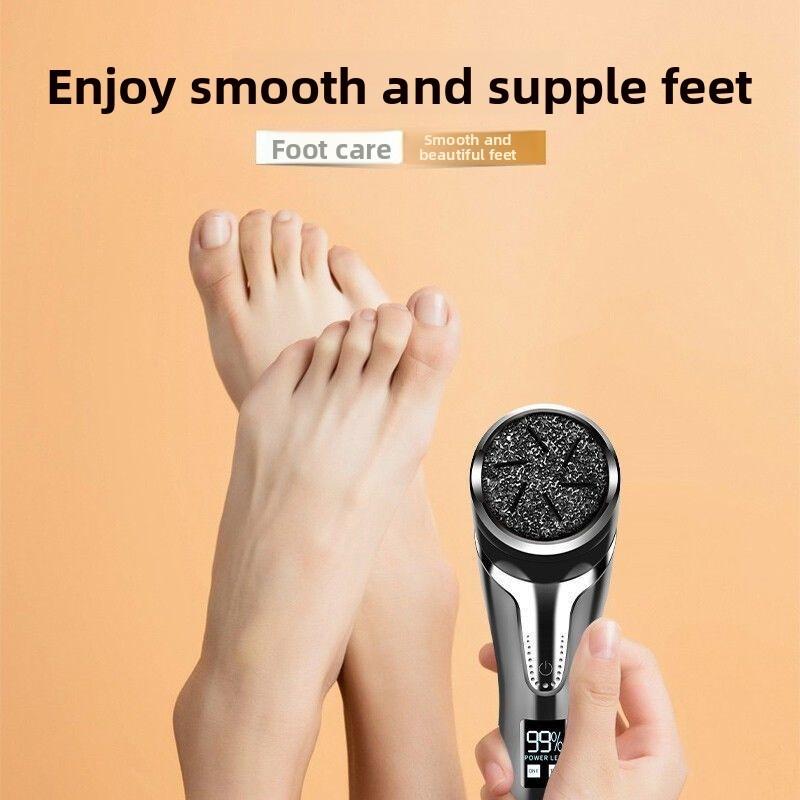 Electric Foot Callus Remover With Display Waterproof Rechargeable For Home Spa