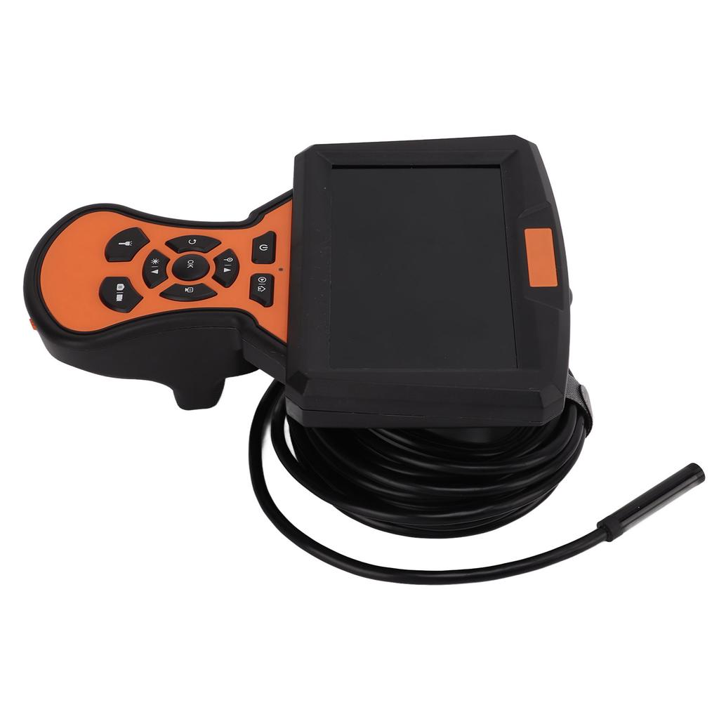 Industrial Endoscope 1080P 2MP Borescope Camera 3X Zoom 8mm Probe Waterproof for Pipe Sewer Drain