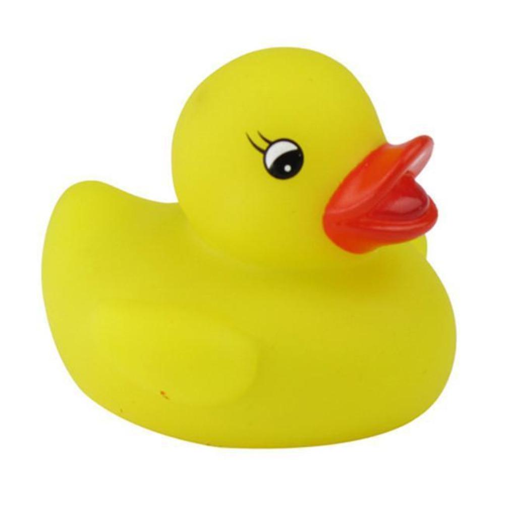 1Pc Newborn Baby Bath Time Toy Changing Duck Flashing LED Lamp Light