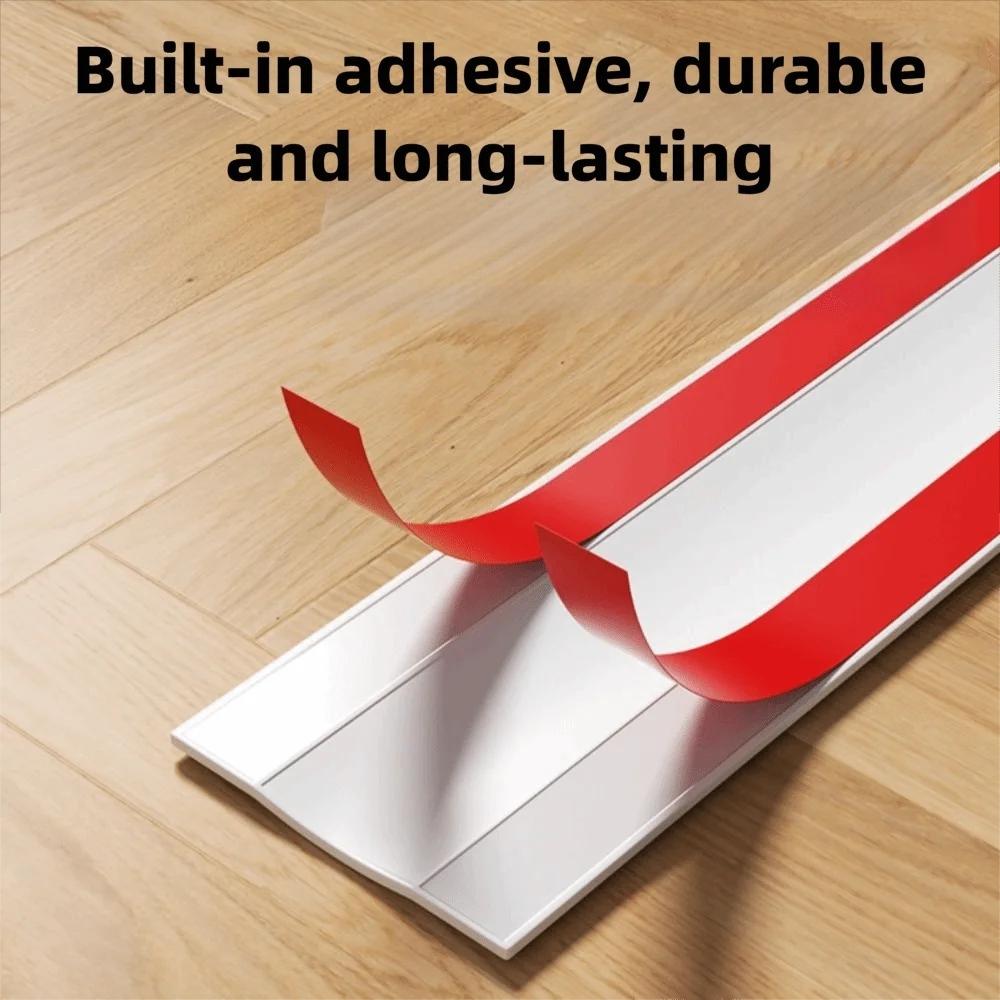 1pc 118.11X2.17in Cable Cover Protector PVC Self-Adhesive Wire Protection Strip Wall And Floor Wire Organizer For Home