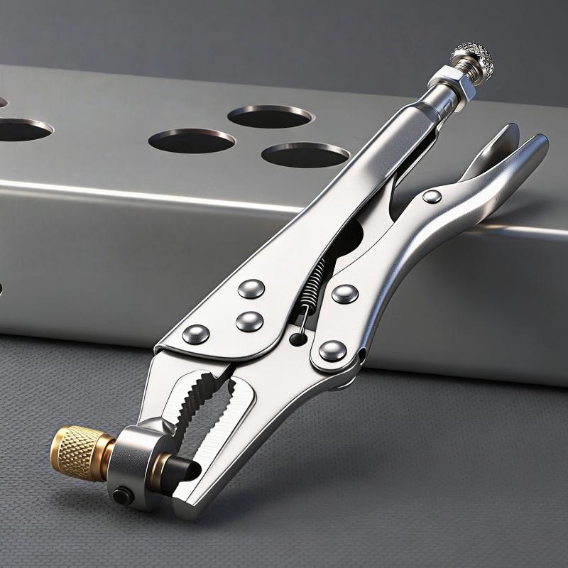 1Pcs Air Conditioner Tube Locking Plier Refrigerant Recovery Clamp Refilling Pliers For Welding Locking Plier Repair Tool