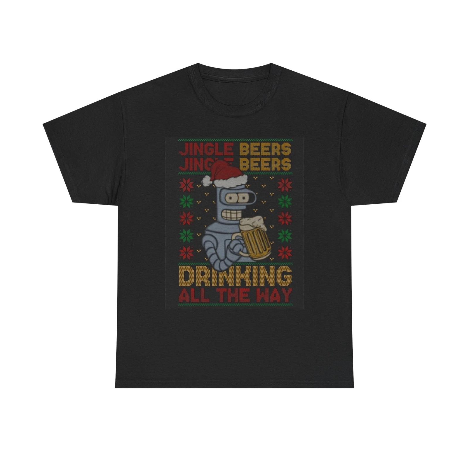 Men s and Women s T-shirts Jingle Beers XXL