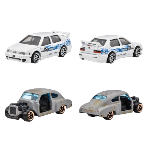 Hot Wheels Fast & Furious 10 Car Pack, Vehicle Toy, Mini Cars, Ages 3 and Up, Multi, HVX27