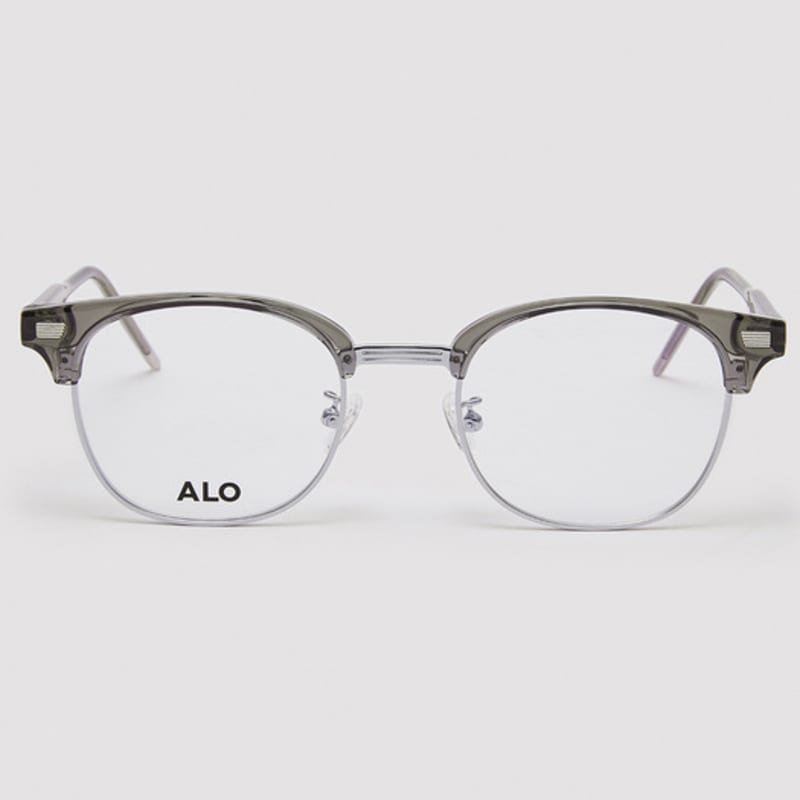

aloeyewear [Essential] AL5506 1010G Золотая оправа Серая/Серебристая оправа для очков Выбор линз с блокировкой синего света Demo lens (basic inclusion)