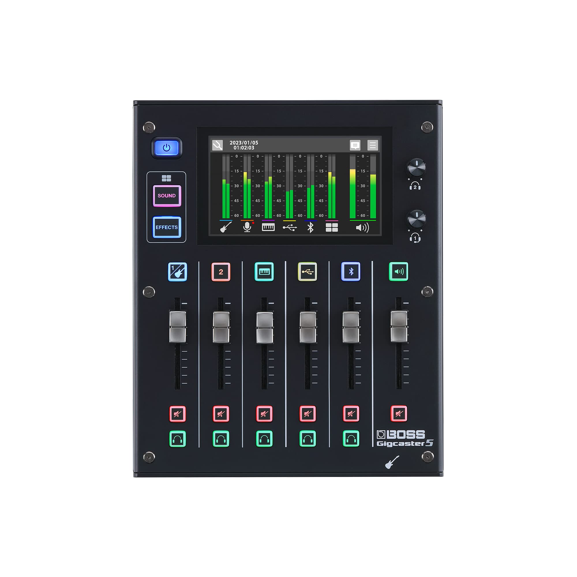 

5 Audio mixer for distribution BOSS/Gigcaster (GCS-5)