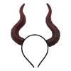 PU Cosplay Hairband Ox Horn Halloween Hair Hoop Halloween Horns Headband  Stage Performance Props