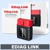Escáner OBD2 KING BOLEN EDIAG Link Todos los Sistemas Todos los Sistemas 10 Restablecimientos 1 año Actualización Gratuita todos los OBD2 Auto Vin Soporte CANFD FCA SGW