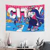 Colorful Anime Girl Tapestry Wall Hanging Blanket Tapestry Home Decor Items Wall Decorations