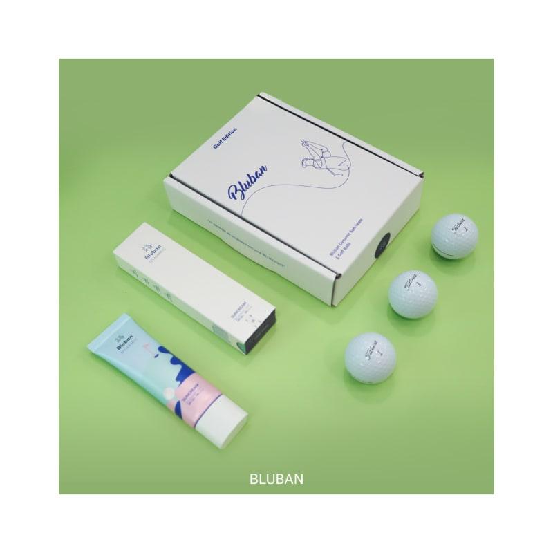 Blue Barn Golfutgave (Golfball & Dynamisk Solkrem 50ML Sett)