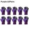 1-10Pairs Gardening Gloves with Claws  Latex Work Gloves Waterproof Anti Slip Durable Planting Digging Outdoor Work Gloves
