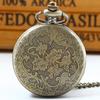 10pcs/lot Wholesale Classic Vintage Quartz Pocket Watches Men Steampunk Chain Watches Gift Clock Relógio De Bolso