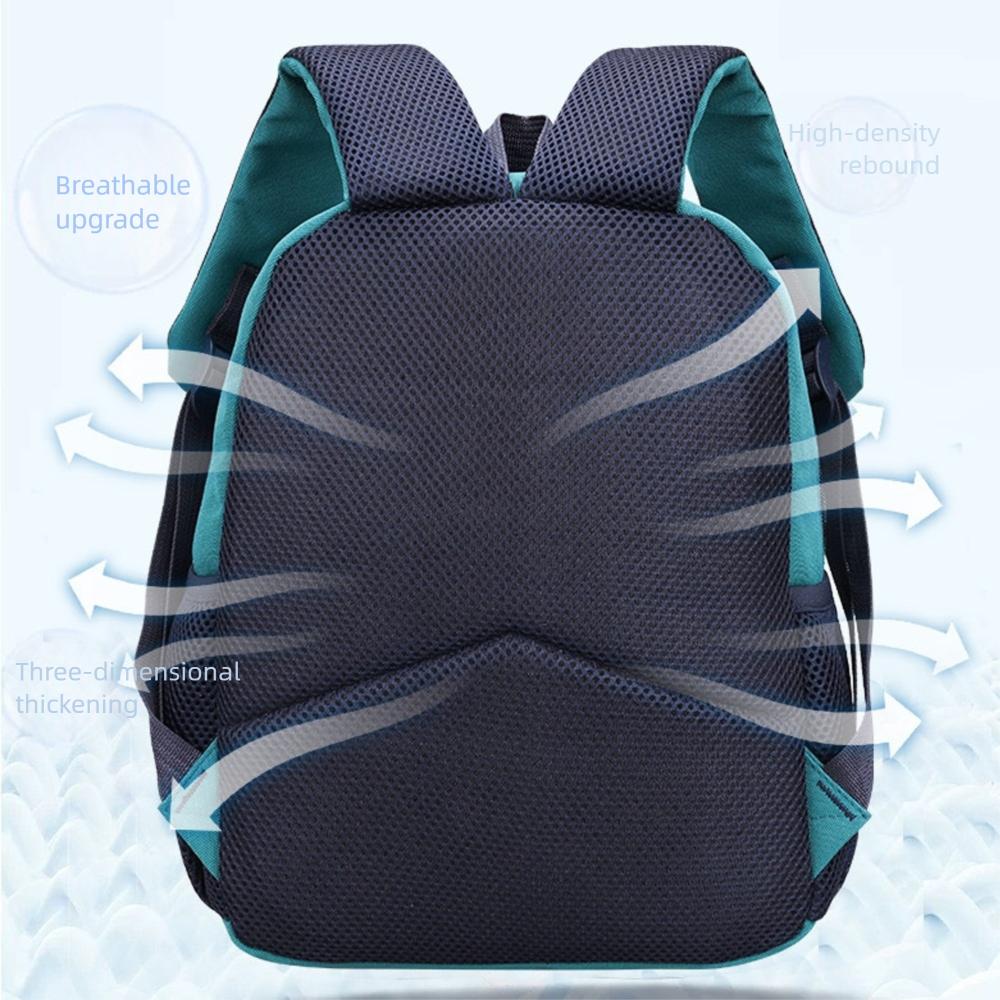 High Quality Cute Cartoon Style School Bag Large Capacity Multifunctional Backpack Lightweight Shoulder Bag Kid