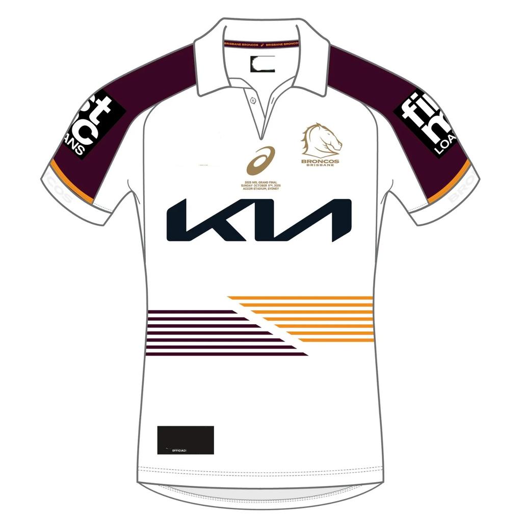 NRL Warriors Broncos Fiji Rabbit Jaguar Short Sleeve Rugby Jerseys Training Suit