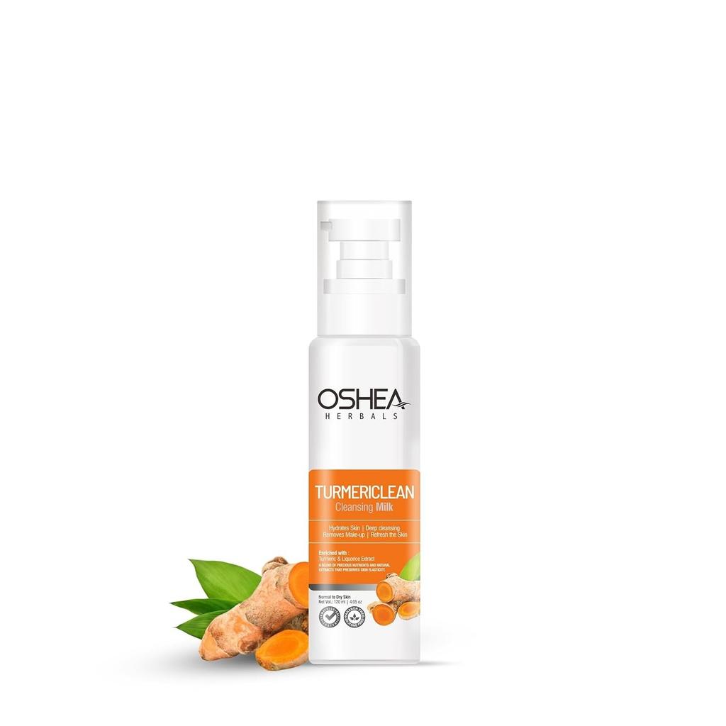 @ Oshea Herbals Turmericlean Cleansing Milk 120ml UKZQ127 50%off