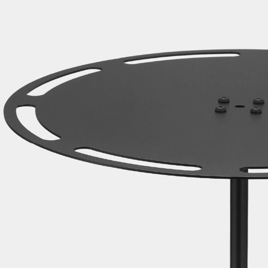 Detachable Camping Table with Tripod Storage Bag Heavy Duty Lightweight Aluminum Alloy Outdoor Picnic Portable Round Dining Table