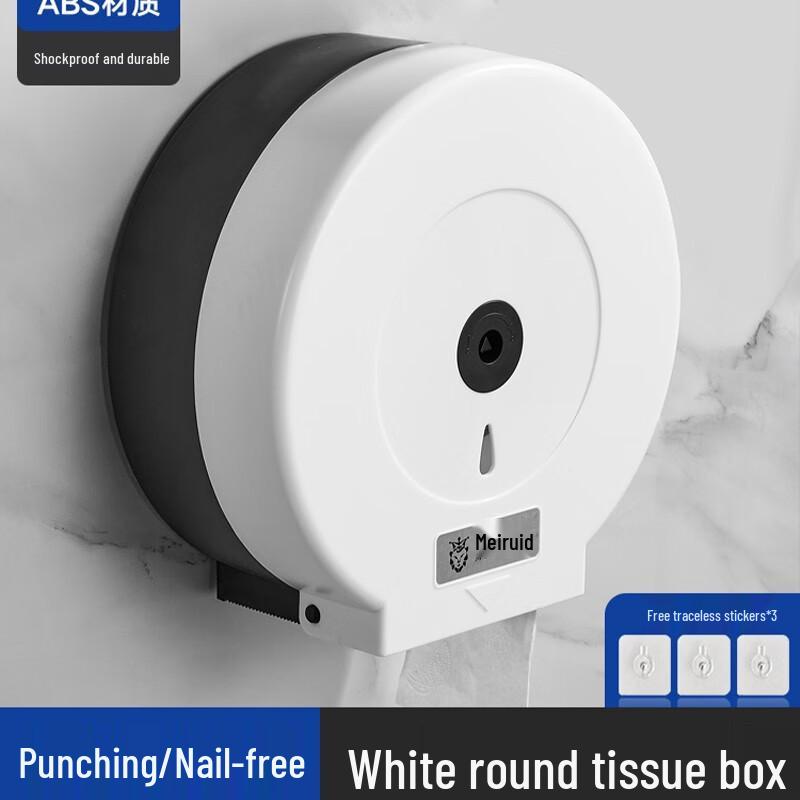 Wall-Mounted Waterproof Jumbo Toilet Paper Dispenser for Hotel Bathrooms
