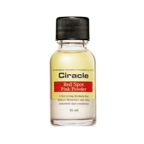 Ciracle Red Spot Pink Powder Acne Spot Treatment Calamine Soothing Solution 16ml