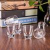 Schnapsglas Transparent Baijiu Tasse Exquisites Kleines Weinglas Bar Ausländisches Weinglas Chinesischer Stil Wodka Glas Heimzubehör