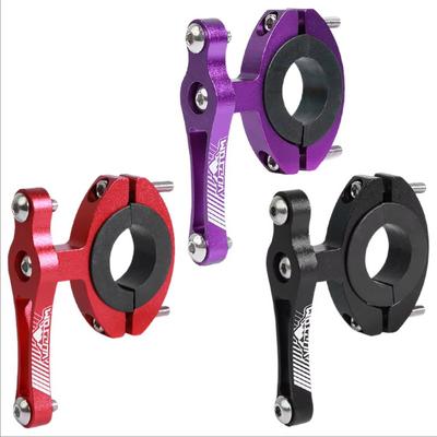 Aluminum Alloy Bicycle Bottle Cage Mount 21-31.8mm Compatible 360° Rotation Adjustable Secure Fit for Road Bikes And MTB