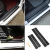 4 ks 60 x 6,8 cm Samolepky na auto Univerzální prahové lišty proti poškrábání Samolepka z uhlíkových vláken Autopříslušenství